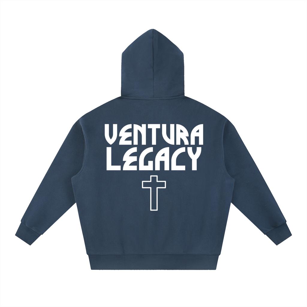Ventura Legacy | Essential Oversized Boxy Fit Fleece Hoodie ODD