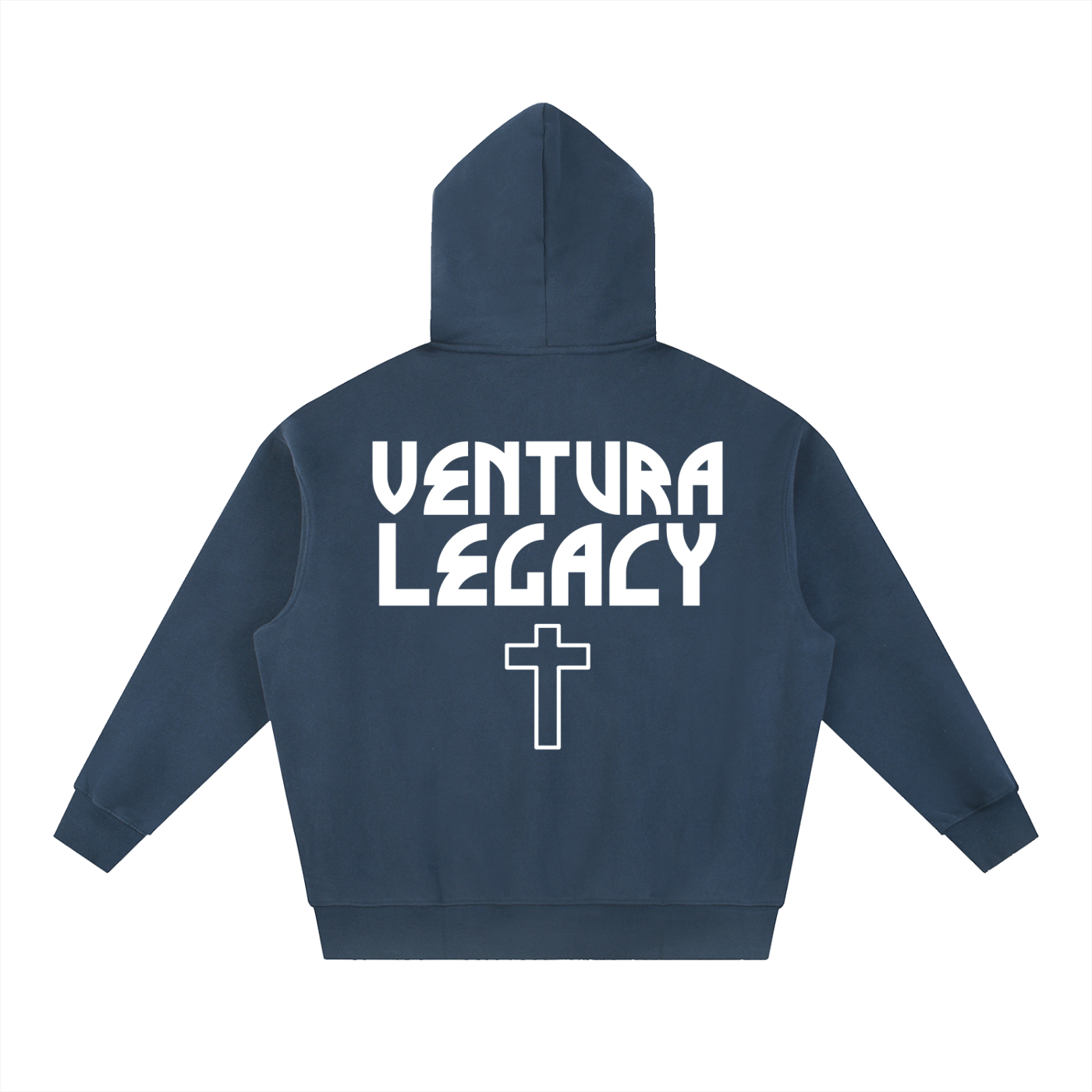 Ventura Legacy | Essential Oversized Boxy Fit Fleece Hoodie ODD