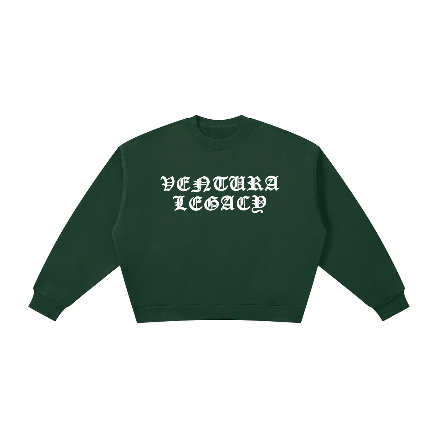 Ventura Legacy | Boxy Fleece Crewneck Sweatshirt Danzo