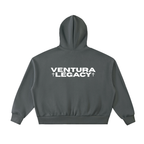 Ventura Legacy | Fleeced Full-Zip Boxy Hoodie Xebec