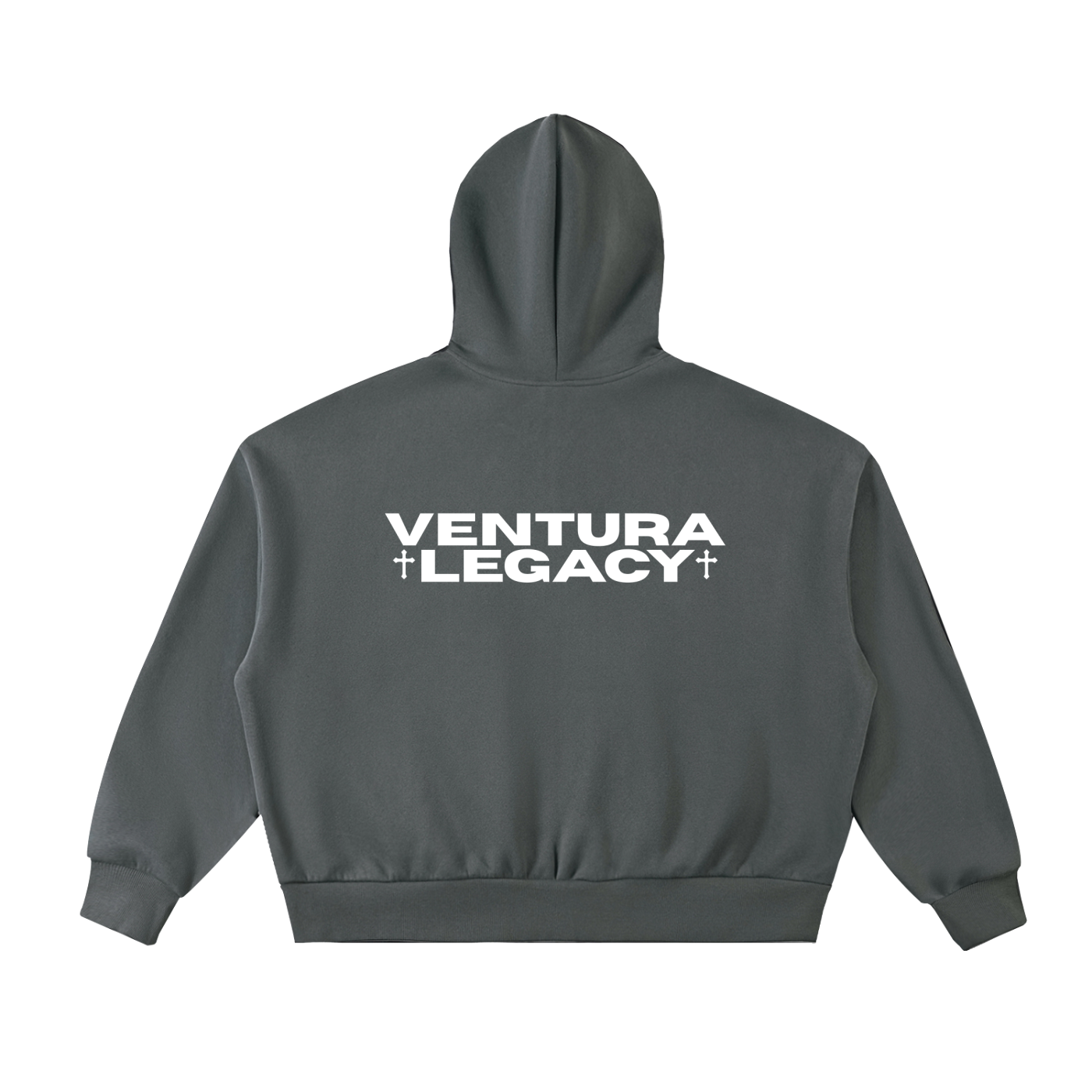 Ventura Legacy | Fleeced Full-Zip Boxy Hoodie Xebec