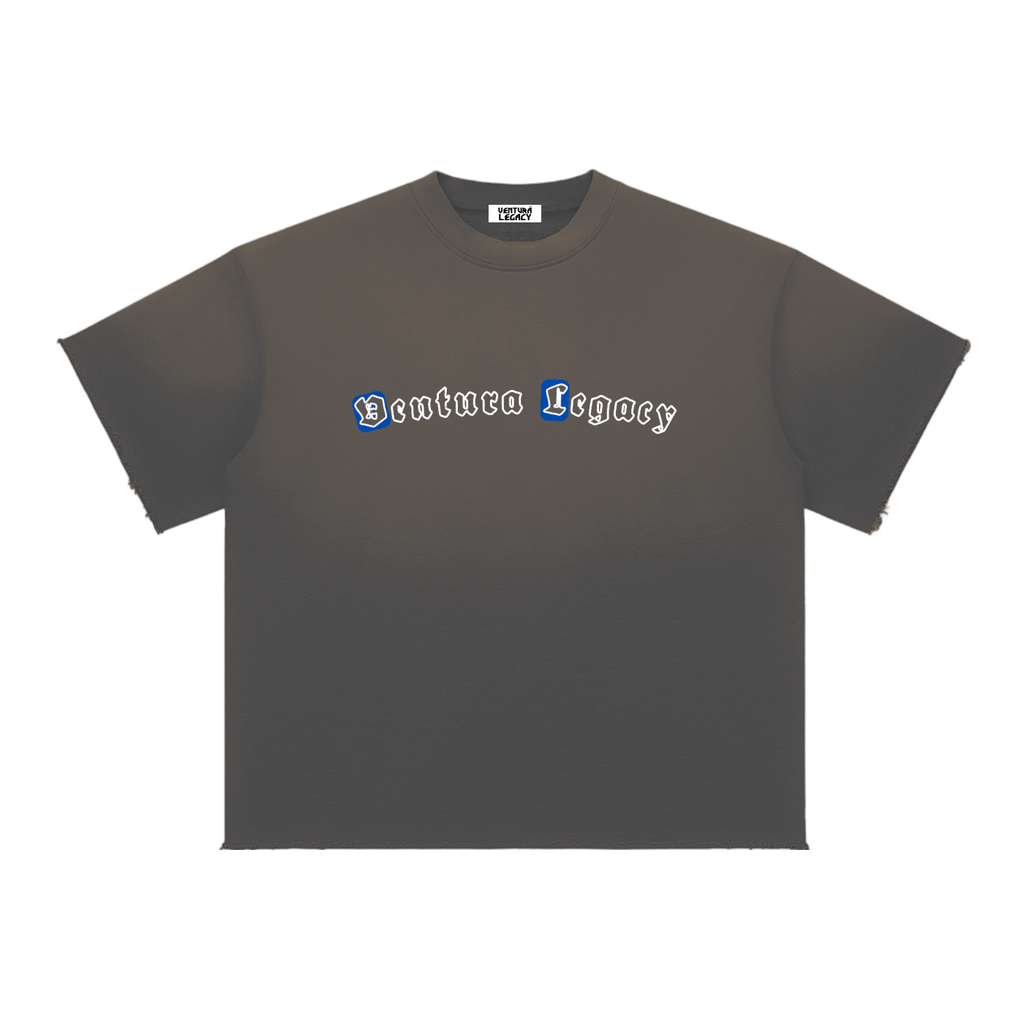 Ventura Legacy | Sun Fade Raw Edge T-Shirt Whip
