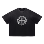 Ventura Legacy | Vintage Washed Distressed Boxy Oversized T-Shirt Northmark