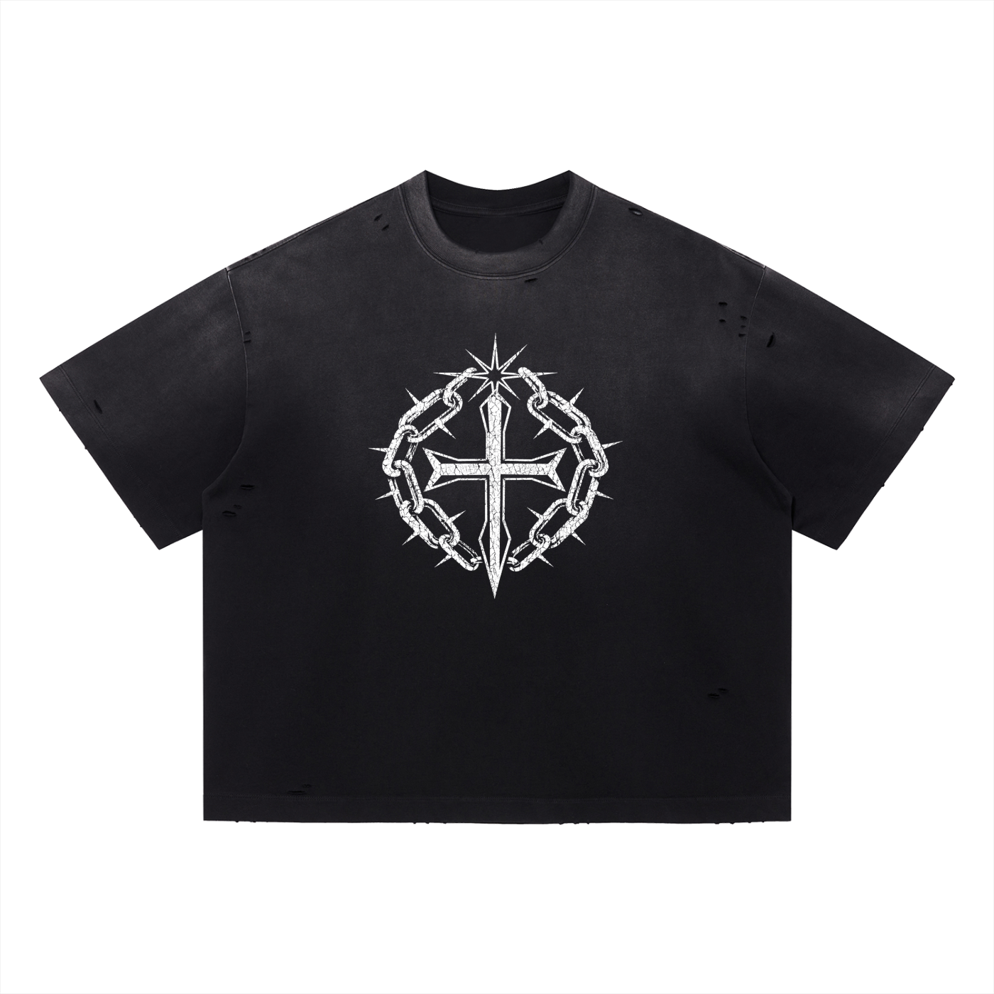 Ventura Legacy | Vintage Washed Distressed Boxy Oversized T-Shirt Northmark