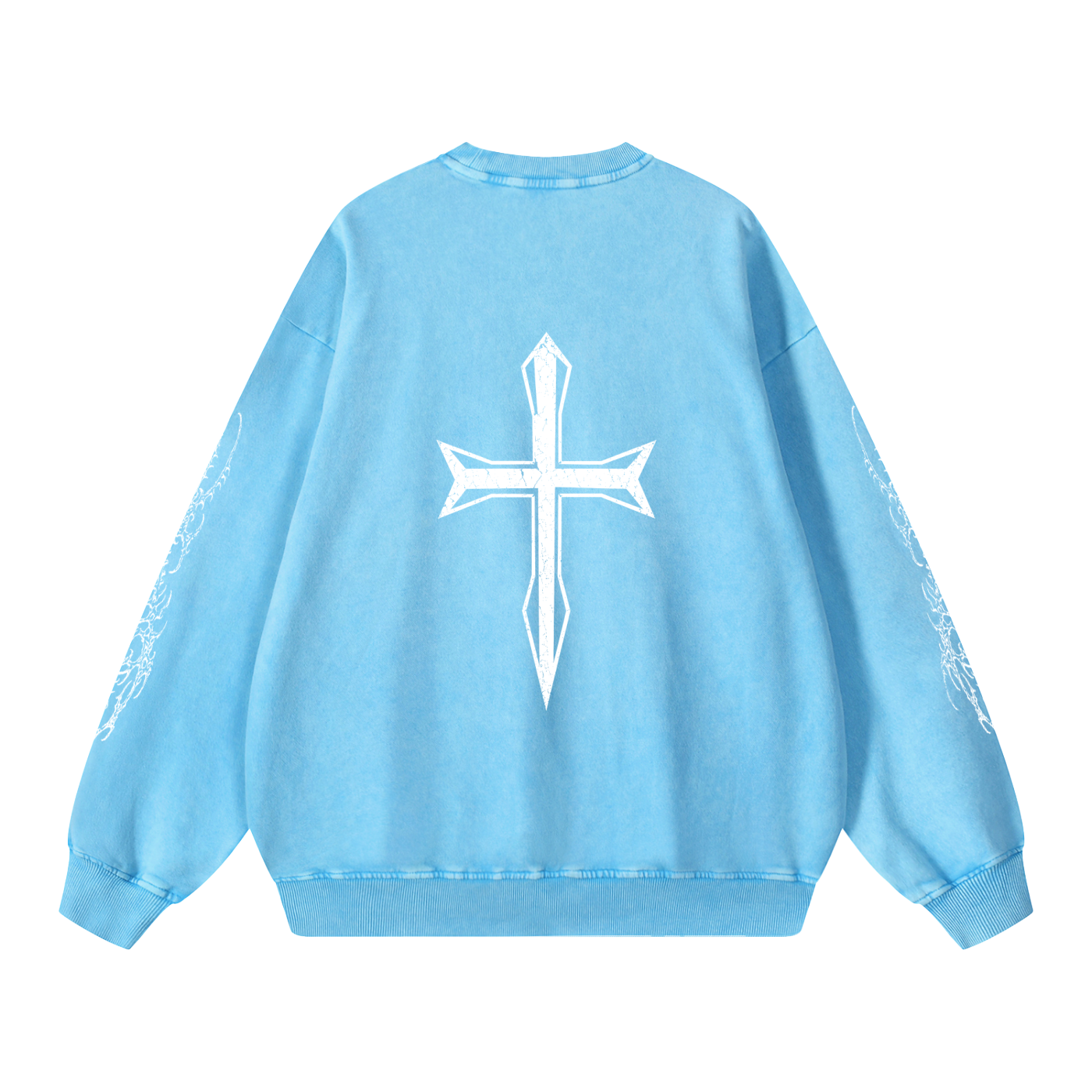 Snow Washed Oversized Sweatshirt