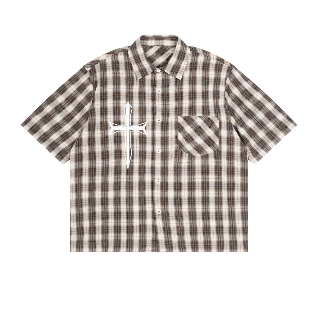 Ventura Legacy | Unisex Boxy Plaid Short Sleeve Shirt Northmark