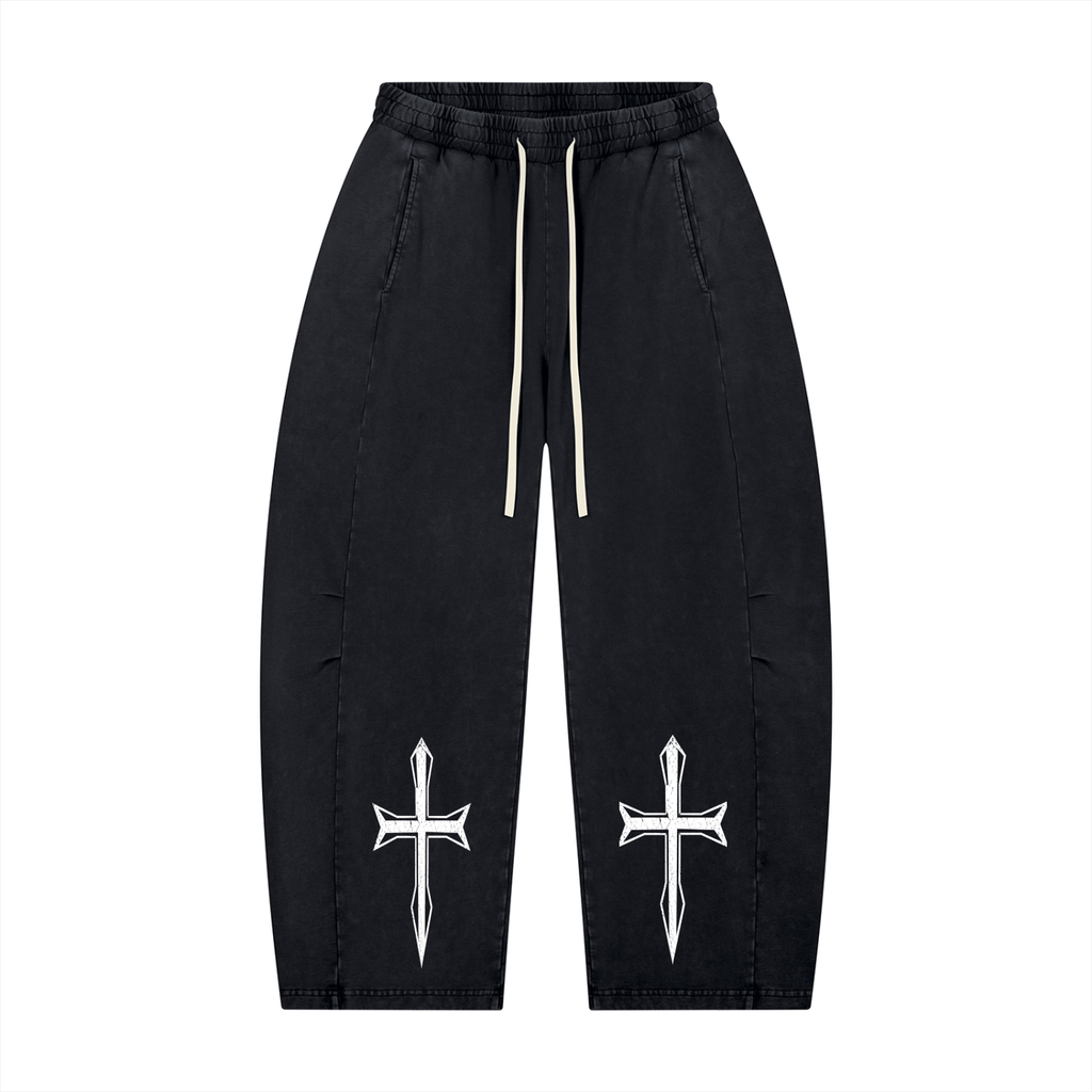 Ventura Legacy |Unisex Mineral Wash Barrel Leg Pants Northmark