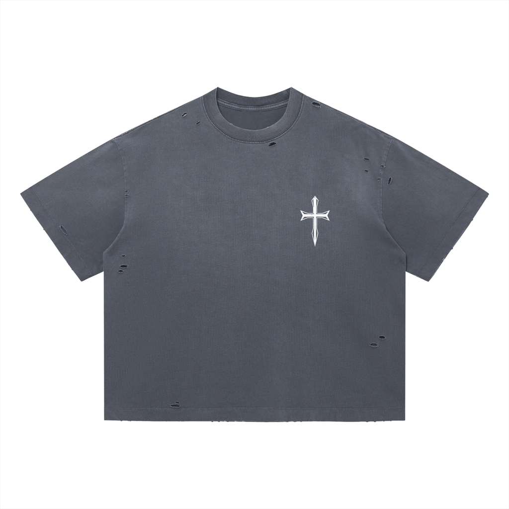 Ventura Legacy | Vintage Washed Distressed Boxy Oversized T-Shirt Northmark
