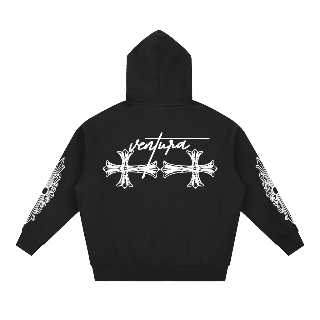 Zip Boxy Hoodie Levory