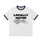 Ventura Legacy | Contrast Edge Ribbed Crewneck T-Shirt Hated
