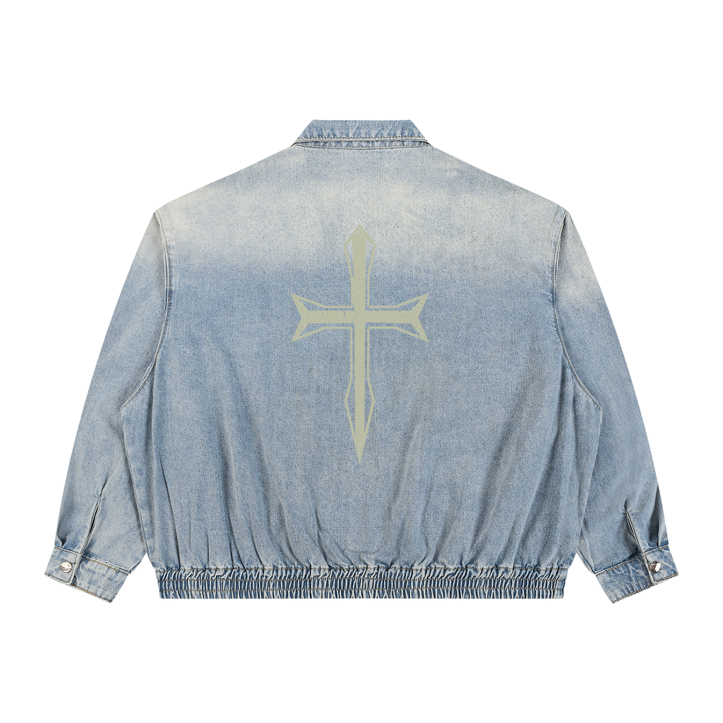 Ventura Legacy | Unisex Vintage Wash Full-Zip Denim Jacket Northmark