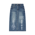 Ventura Legacy  | Women’s Vintage Wash Denim Skirt Dormama