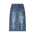 Ventura Legacy  | Women’s Vintage Wash Denim Skirt Dormama