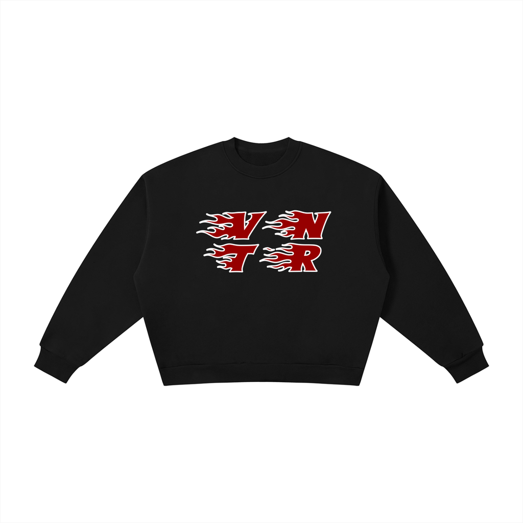 Ventura Legacy | Boxy Fleece Crewneck Sweatshirt Crush