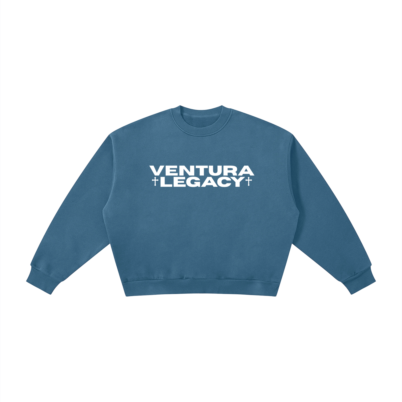 Ventura Legacy | Boxy Fleece Crewneck Sweatshirt Xebec