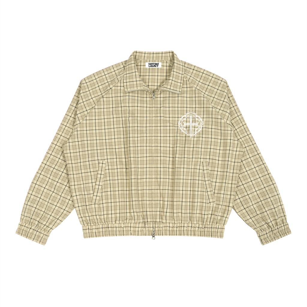 Ventura Legacy | Unisex Plaid Full-Zip Track Jacket Northmark