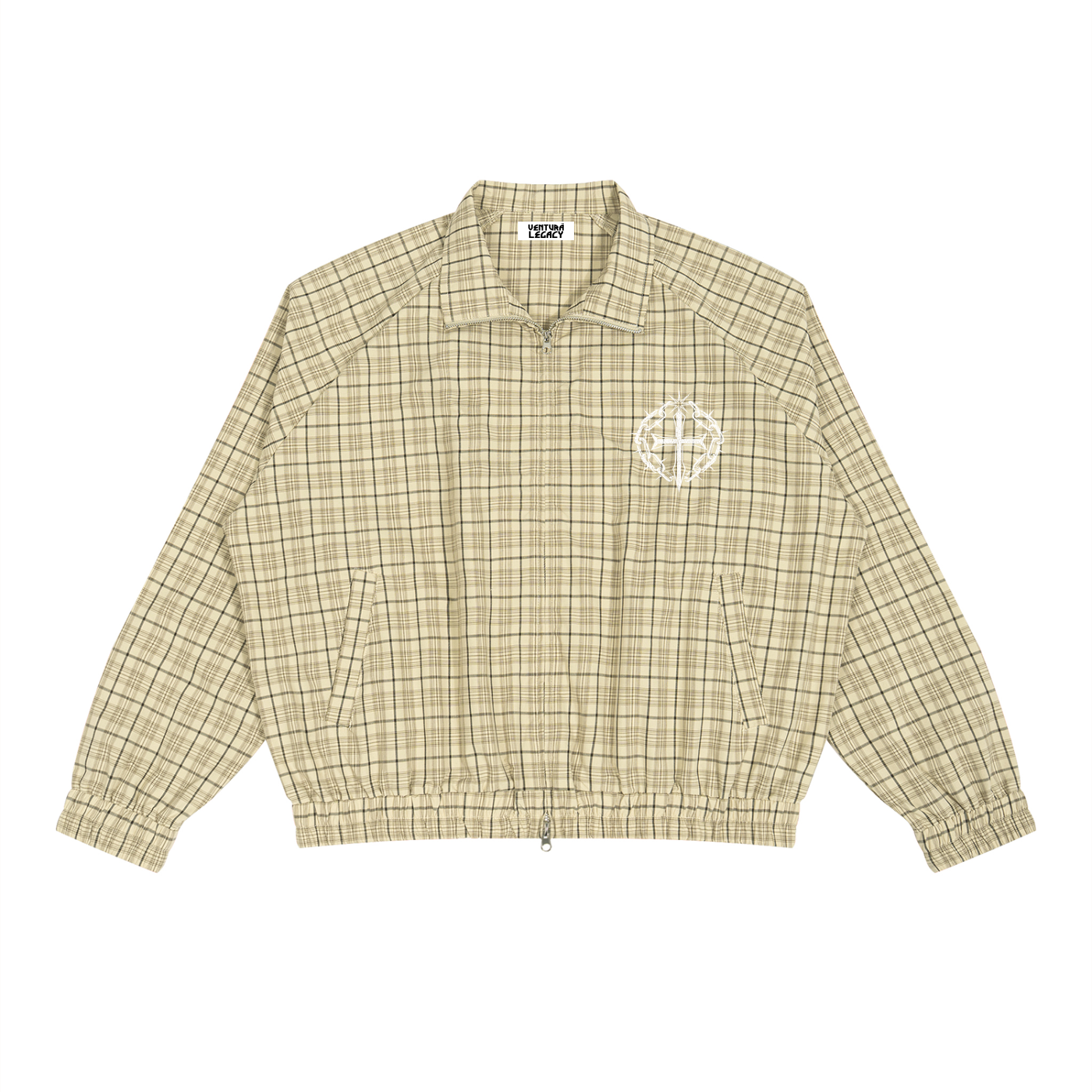 Ventura Legacy | Unisex Plaid Full-Zip Track Jacket Northmark