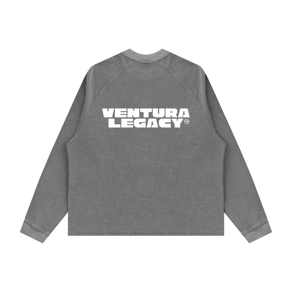 Ventura Legacy | Unisex Vintage Wash Boxy  Waffle Sweatshirt Northmark