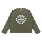 Ventura Legacy | Unisex Vintage Wash Boxy  Waffle Raw Edge T-Shirt Northmark