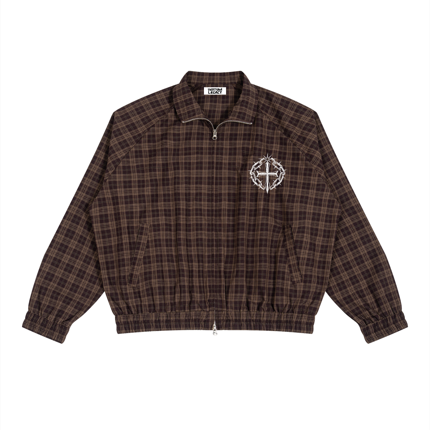 Ventura Legacy | Unisex Plaid Full-Zip Track Jacket Northmark