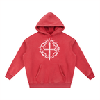 Snow Wash Fleece Oversize Hoodie