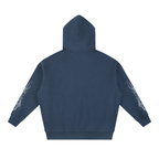 Zip Boxy Hoodie Cross