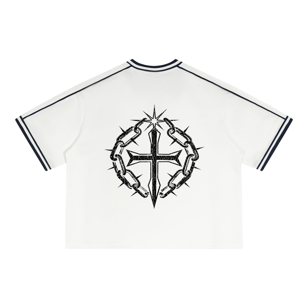 Unisex Boxy V-Neck Soccer Jersey