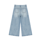 Ventura Legacy | Women's Vintage Wash Distressed Wide Leg Jeans Northmark