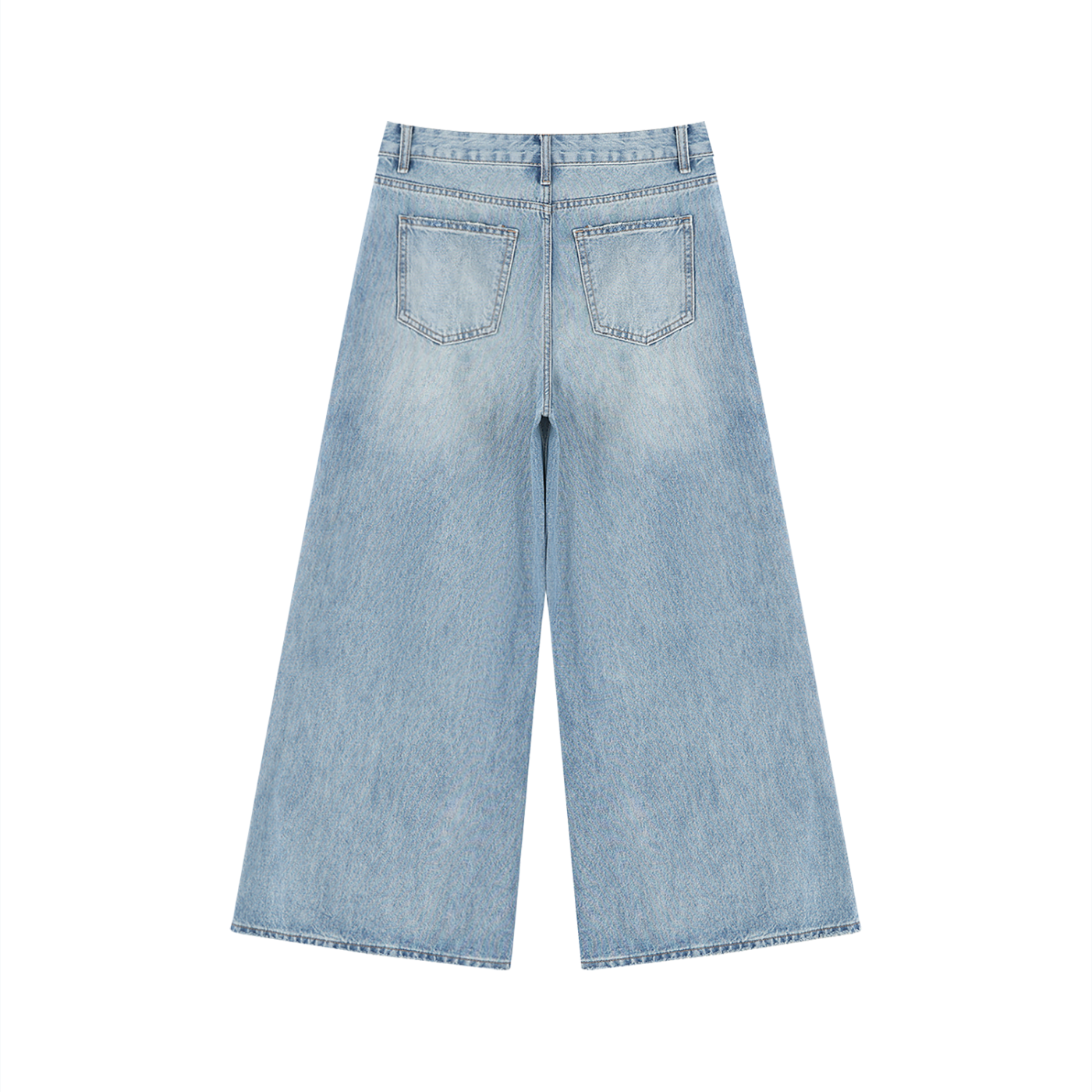 Ventura Legacy | Women's Vintage Wash Distressed Wide Leg Jeans Northmark