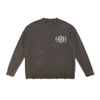 Ventura Legacy | Vintage Washed Hand-Frayed Sweater I See God
