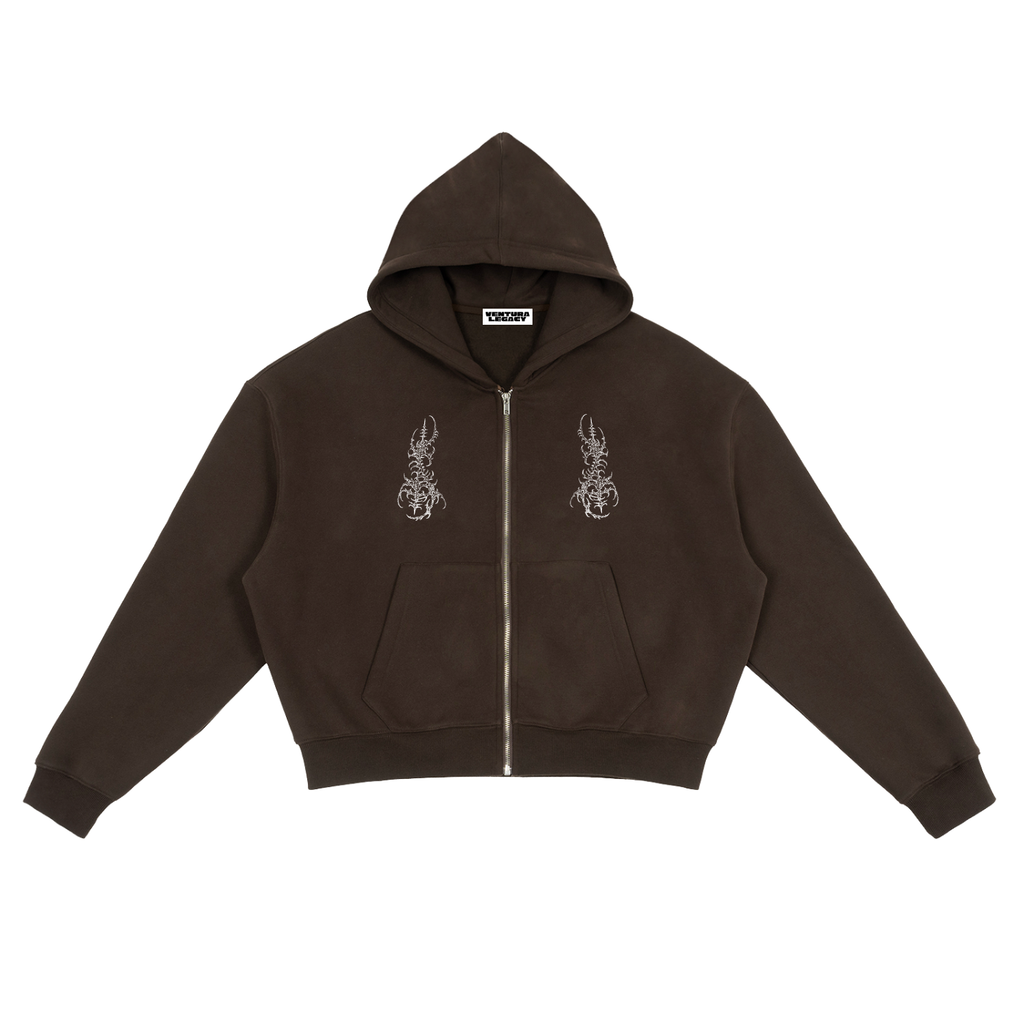 Ventura Legacy | Zip-Up Boxy Hoodie Hokko
