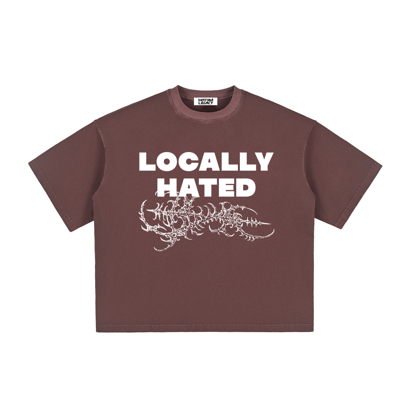 Ventura Legacy | Vintage Washed Boxy T-Shirt Hated