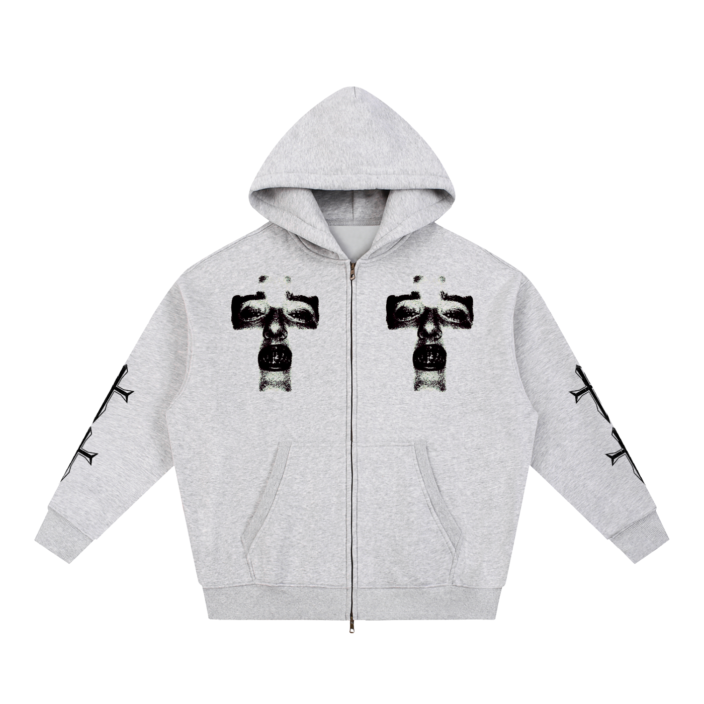 Zip Boxy Hoodie Breathe