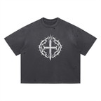 Ventura Legacy | Vintage Washed Distressed Boxy Oversized T-Shirt Northmark