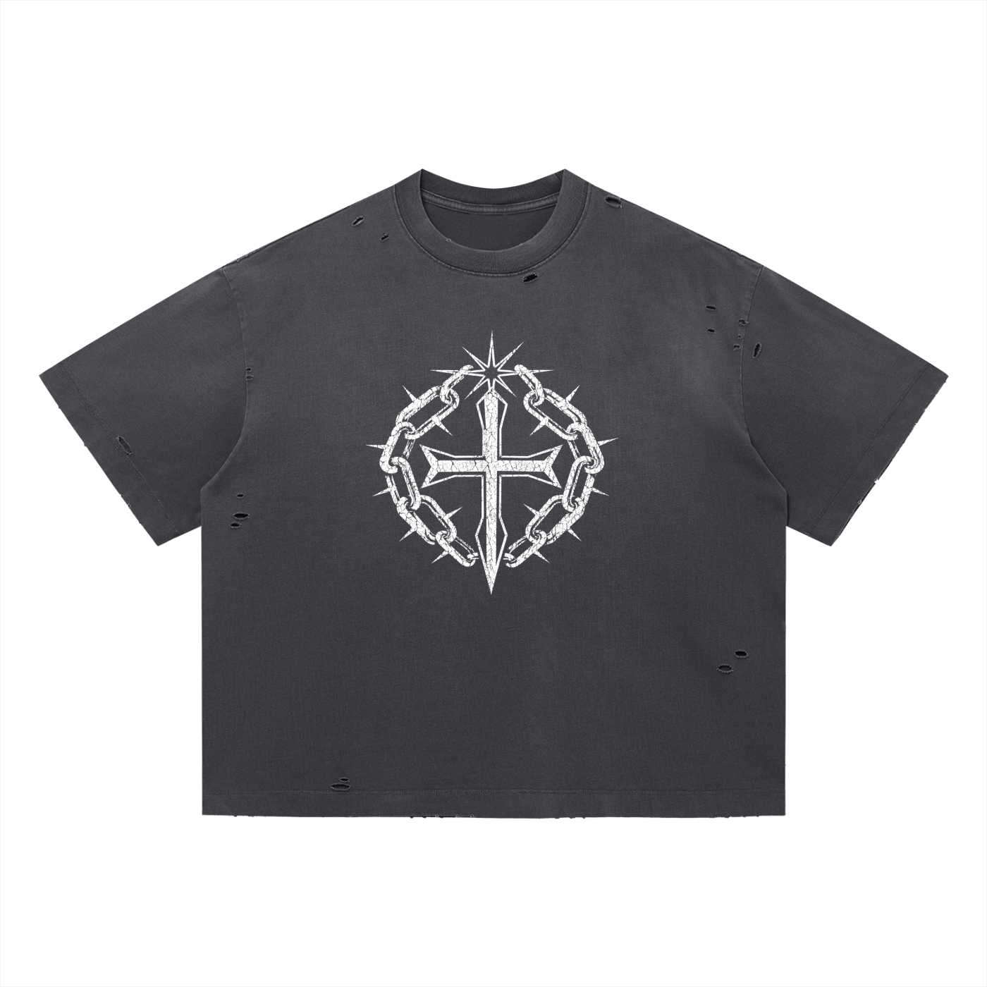 Ventura Legacy | Vintage Washed Distressed Boxy Oversized T-Shirt Northmark