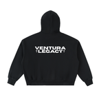 Ventura Legacy | Fleeced Full-Zip Boxy Hoodie Xebec