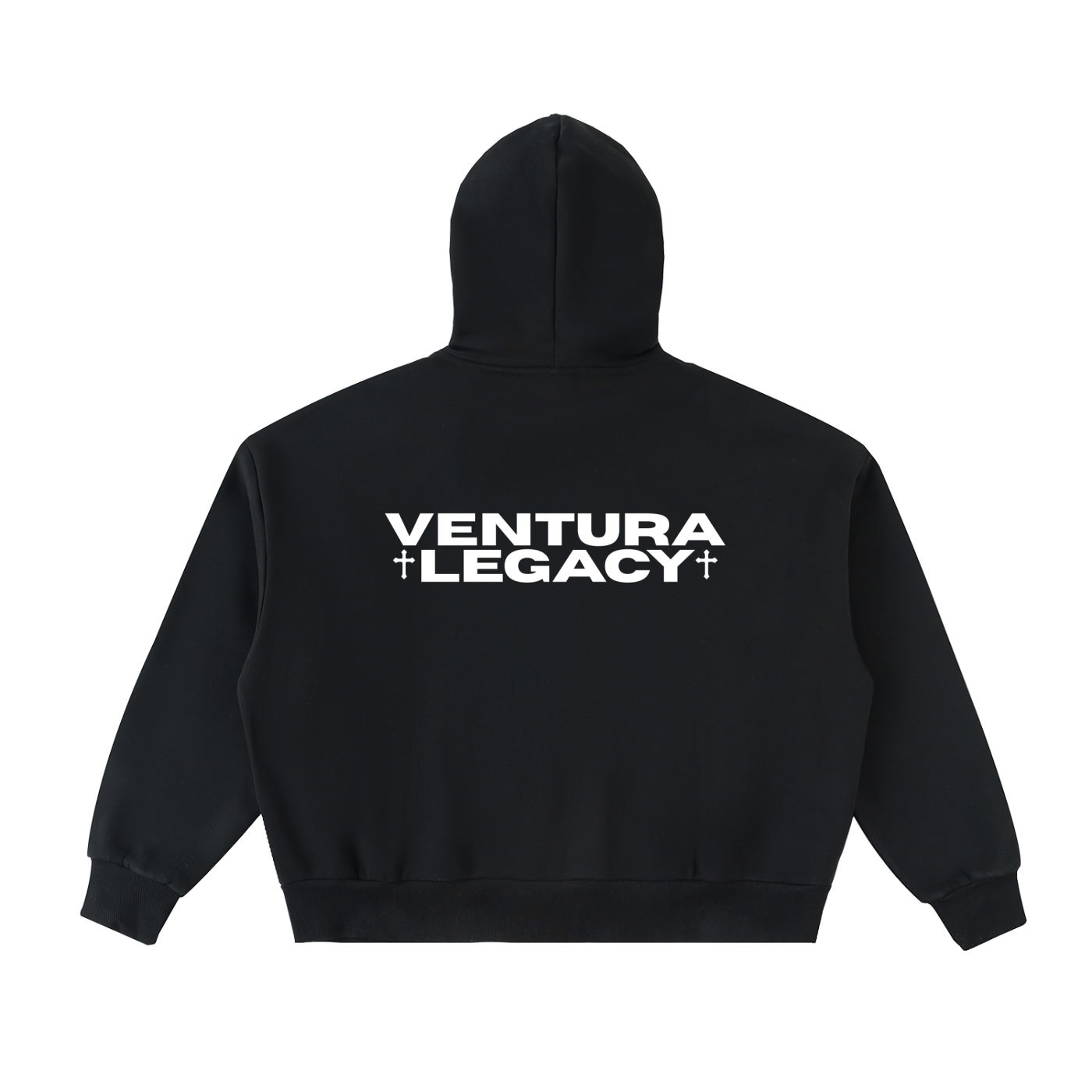 Ventura Legacy | Fleeced Full-Zip Boxy Hoodie Xebec
