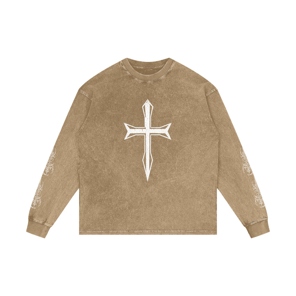 Ventura Legacy | Acid Wash Oversize Long Sleeve T-Shirt Northmark