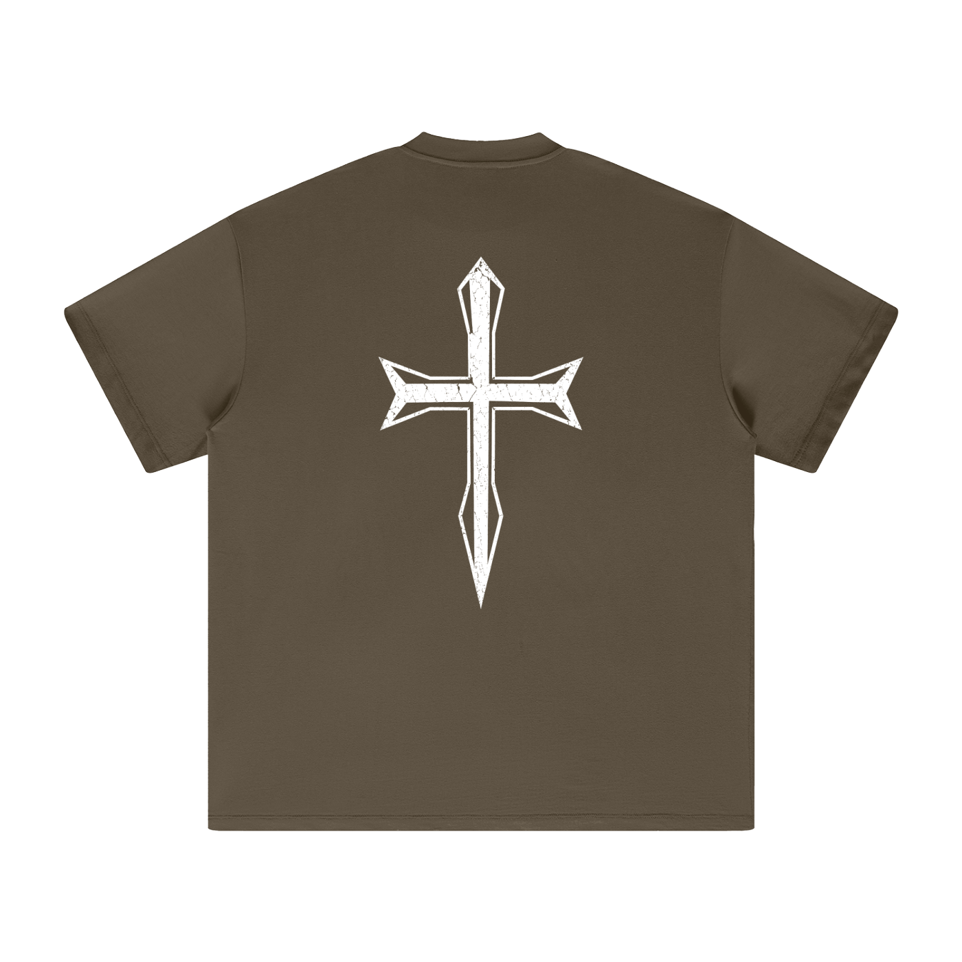 Ventura Legacy | Heavyweight Earth Tone T-Shirt Cross