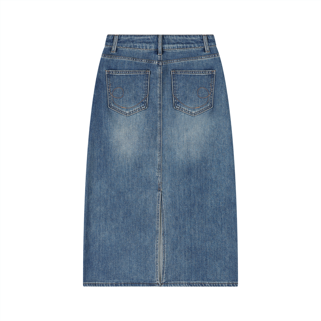 Ventura Legacy  | Women’s Vintage Wash Denim Skirt Dormama
