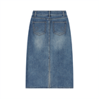 Ventura Legacy  | Women’s Vintage Wash Denim Skirt Dormama