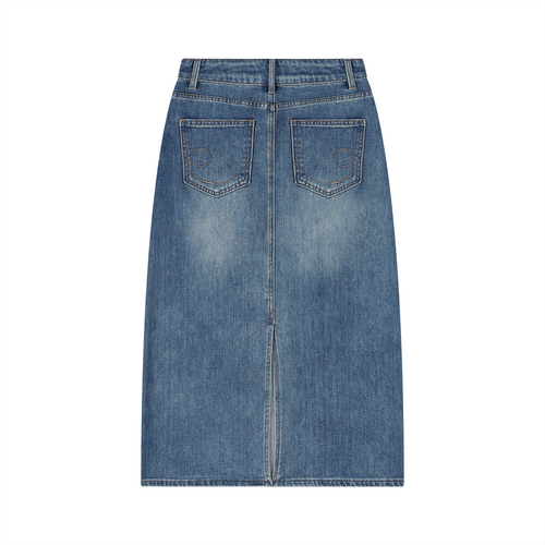 Ventura Legacy  | Women’s Vintage Wash Denim Skirt Dormama