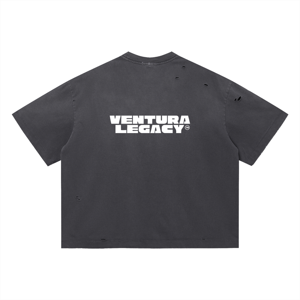 Ventura Legacy | Vintage Washed Distressed Boxy Oversized T-Shirt Northmark