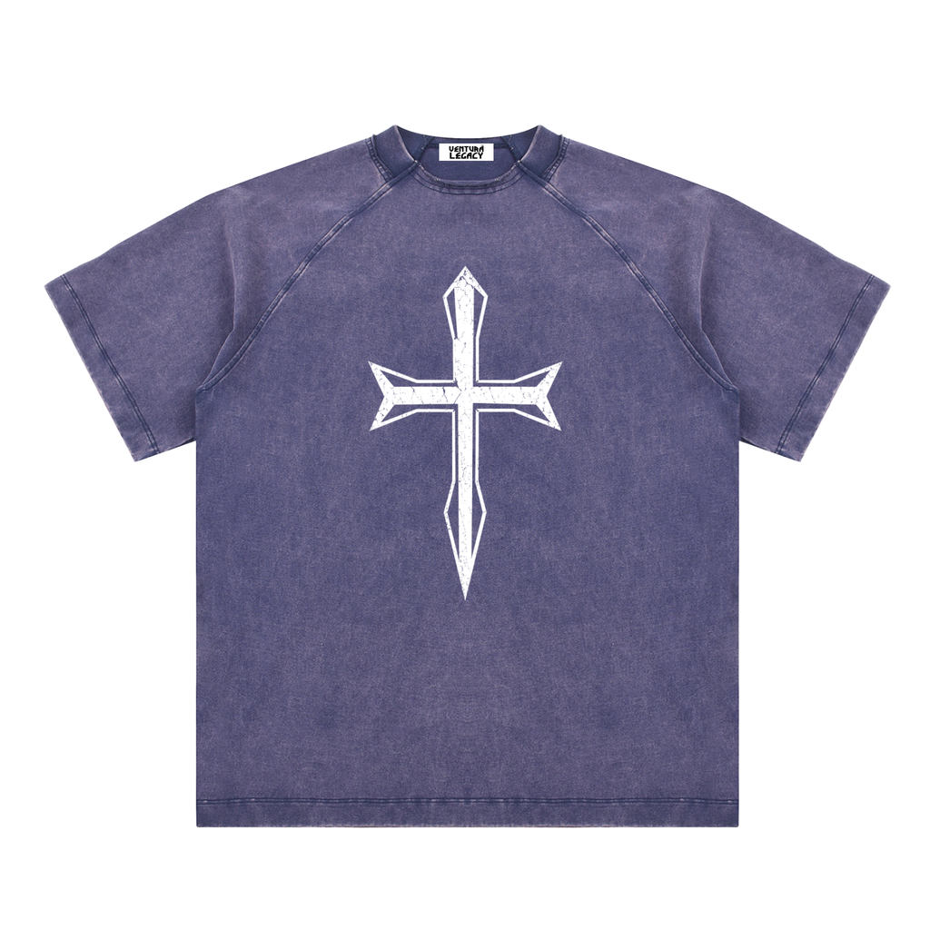 Ventura Legacy | Vintage Washed Raglan Cotton T-Shirt Northmark