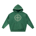 Snow Wash Fleece Oversize Hoodie