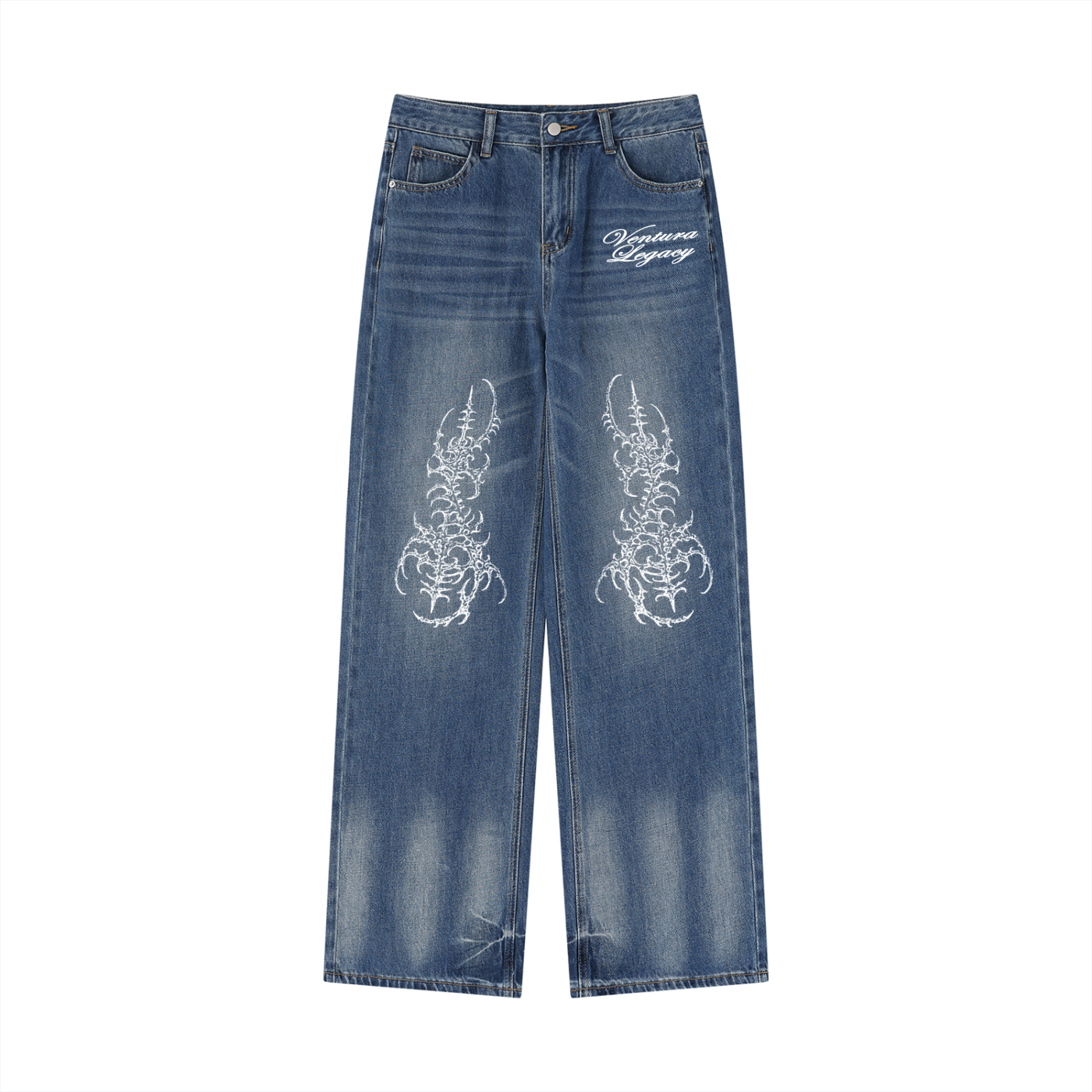 Ventura Legacy | Women’s Vintage Wash Wide Leg Jeans Dorma