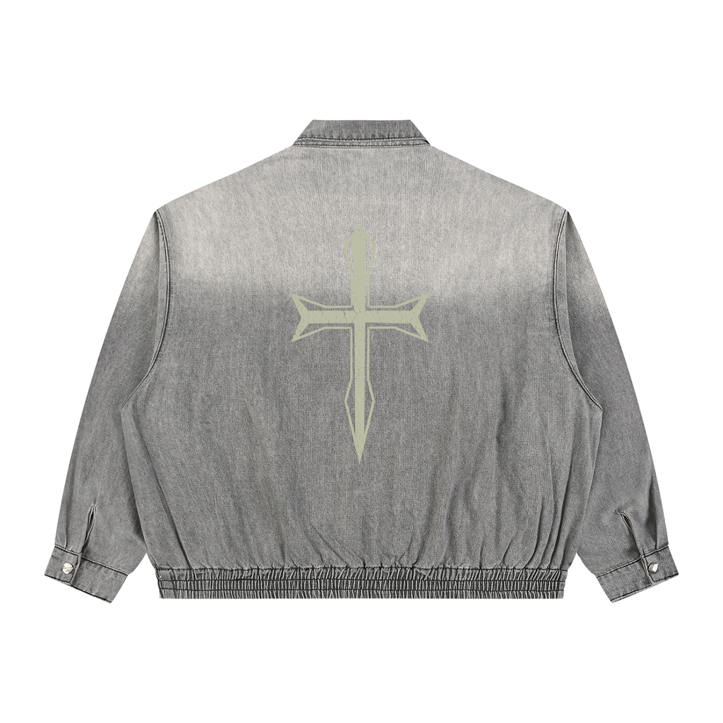 Ventura Legacy | Unisex Vintage Wash Full-Zip Denim Jacket Northmark
