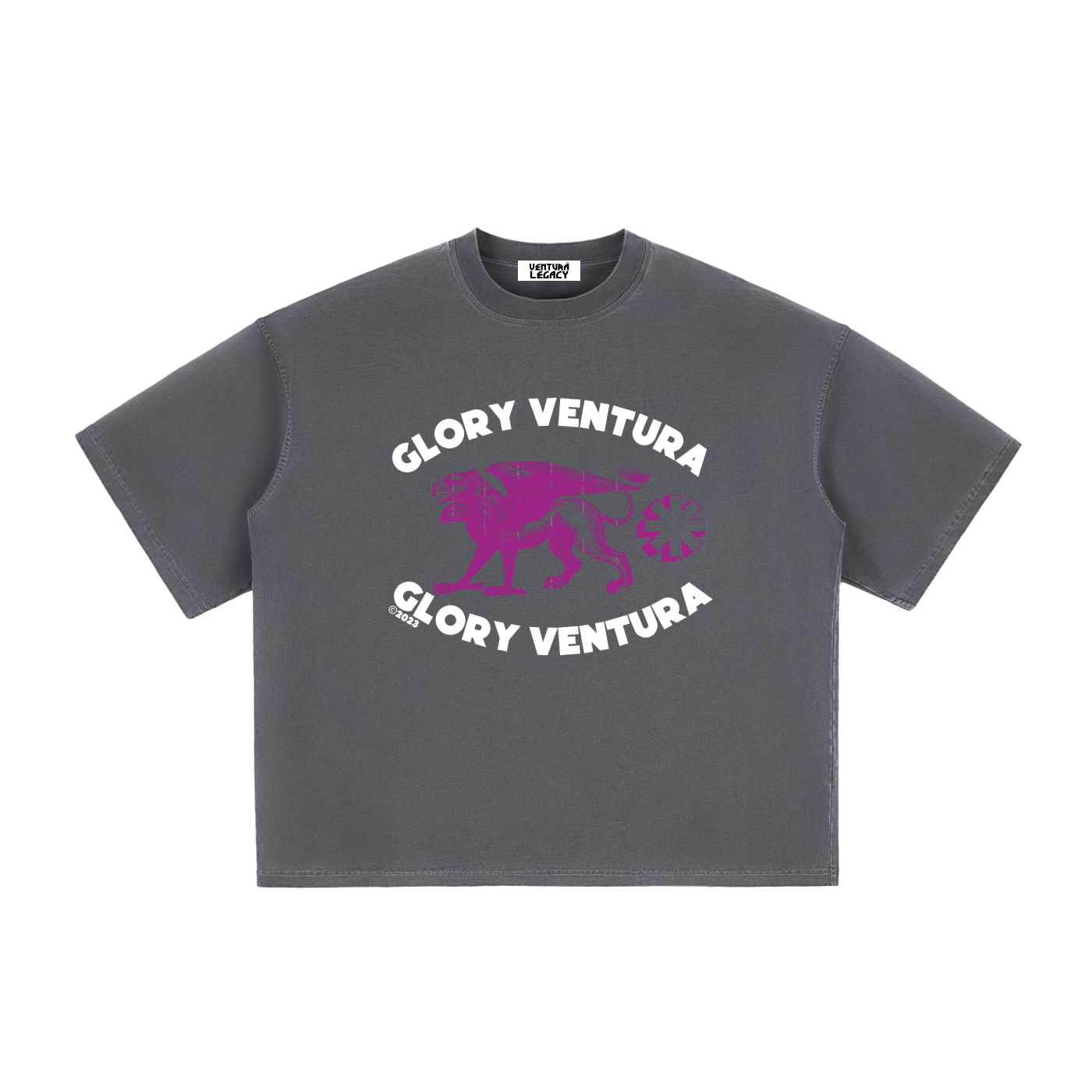 Ventura Legacy | Vintage Washed Boxy T-Shirt Glory Ventura