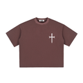 Ventura Legacy |Vintage Washed Boxy T-Shirt Cross