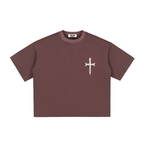 Ventura Legacy |Vintage Washed Boxy T-Shirt Cross